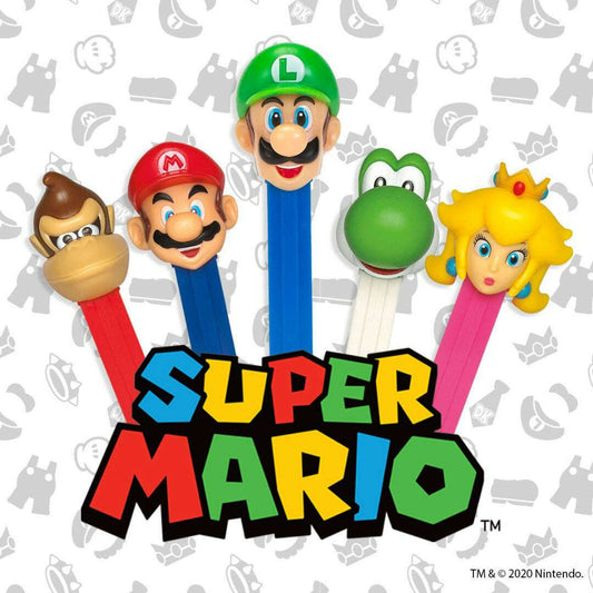 Toys N Tuck:Pez Dispenser with Candy - Super Mario,Super Mario