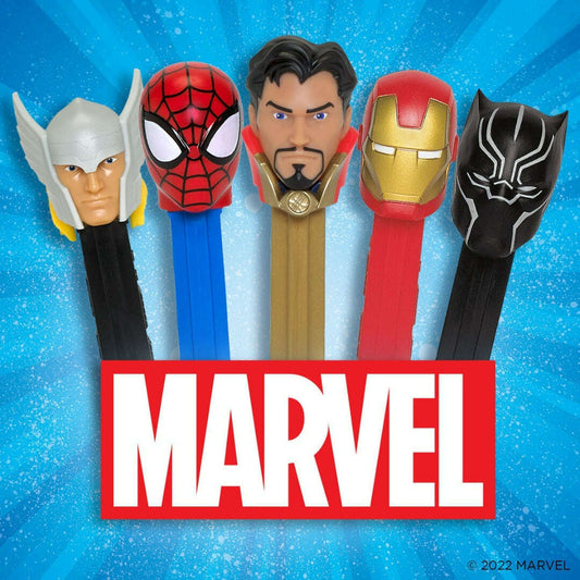 Toys N Tuck:Pez Dispenser with Candy - Marvel,Marvel