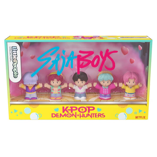 Fisher Price Little People KPop Demon Hunters Saja Boys Collectors Set