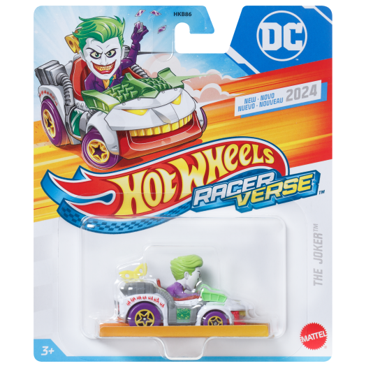 Toys N Tuck:Hot Wheels Racer Verse - DC The Joker,Hot Wheels