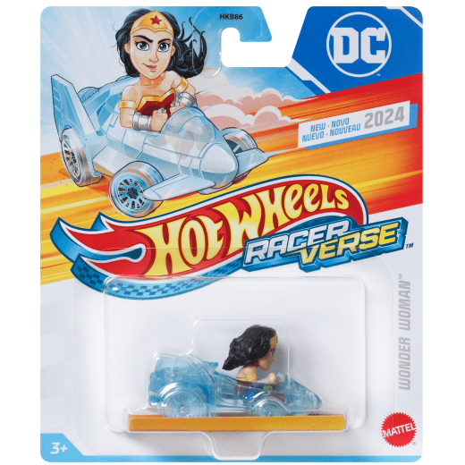 Toys N Tuck:Hot Wheels Racer Verse - DC Wonder Woman,Hot Wheels