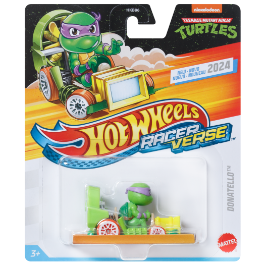 Toys N Tuck:Hot Wheels Racer Verse - TMNT Donatello,Hot Wheels