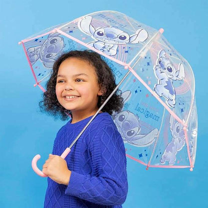 Toys N Tuck:Disney Stitch Transparent Umbrella,Disney