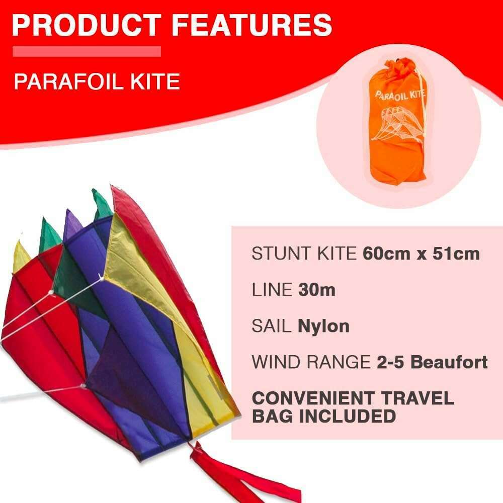 Toys N Tuck:M.Y Parafoil Stunt Kite,Kandy Toys