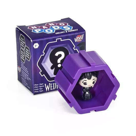 Toys N Tuck:Nano Pods Wednesday Surprise Collectible,Wednesday