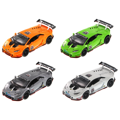 Toys N Tuck:Lamborghini Huracan LP620-2 Super Trofeo 1:36 Die Cast,Kandy Toys