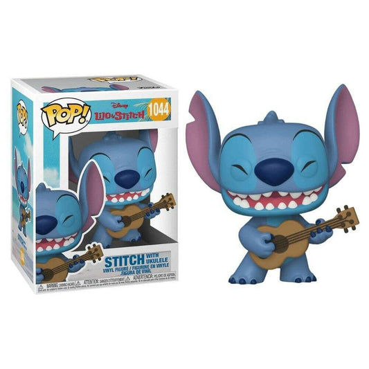 Toys N Tuck:Pop! Vinyl - Disney Lilo & Stitch - Stitch with Ukulele 1044,Disney