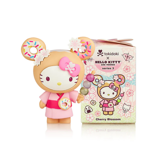 Toys N Tuck:Tokidoki X Hello Kitty Cherry Blossom Series 3 Blind Box,Hello Kitty