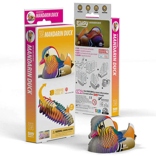 Toys N Tuck:Eugy 3D Model 096 Mandarin Duck,Eugy