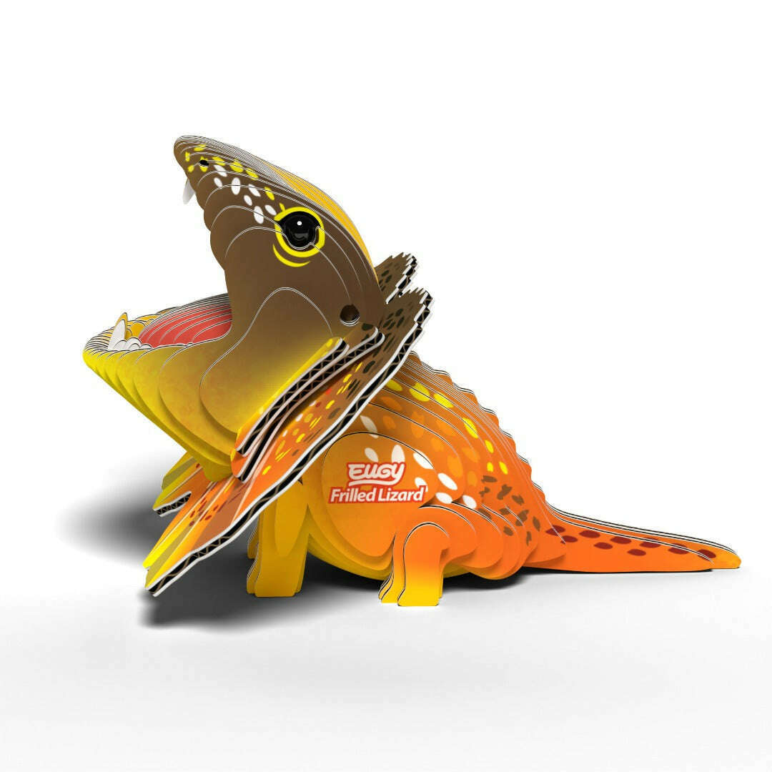 Toys N Tuck:Eugy 3D Model 108 Frilled Lizard,Eugy