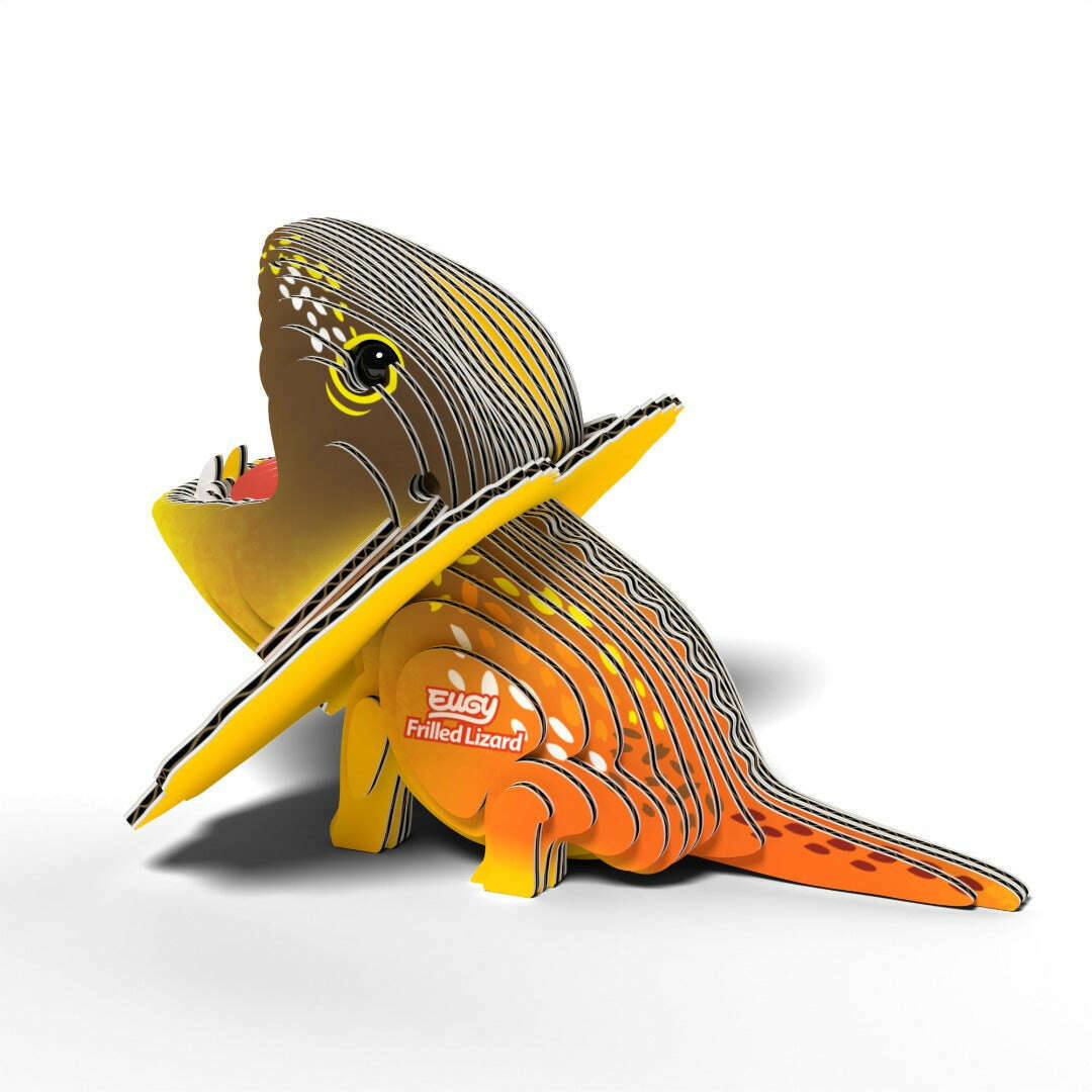 Toys N Tuck:Eugy 3D Model 108 Frilled Lizard,Eugy