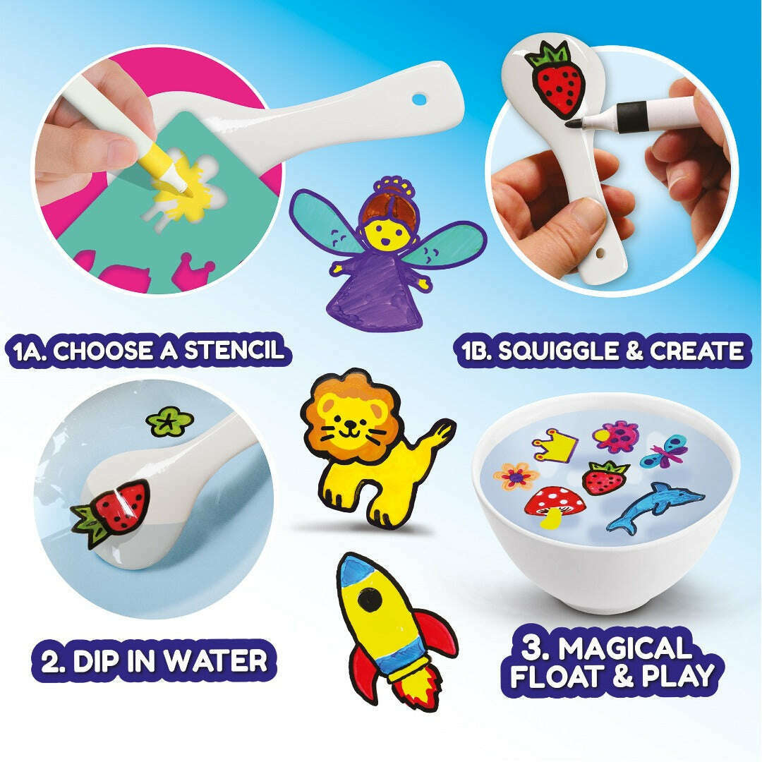 Toys N Tuck:Water Art 6 Pack Galaxy Explorers,Water Art