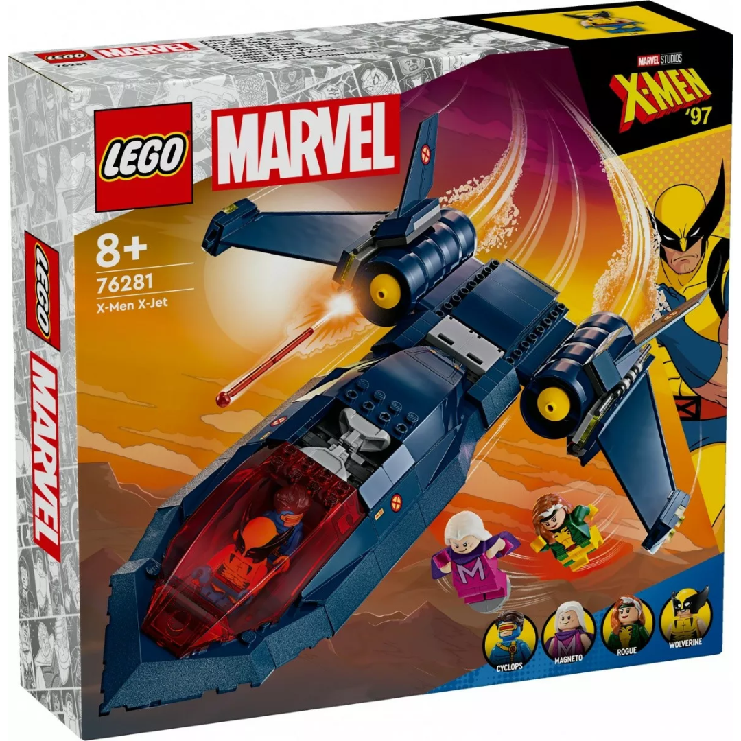 Toys N Tuck:Lego 76281 Marvel X-Men X-Jet,Lego Marvel