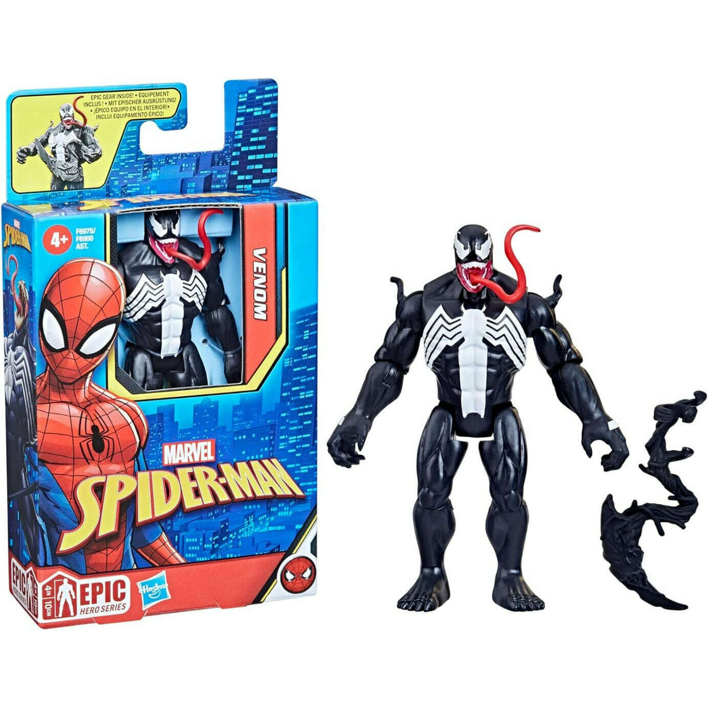 Toys N Tuck:Marvel Spider-Man Epic Hero Series 4-Inch Figure - Venom,Marvel