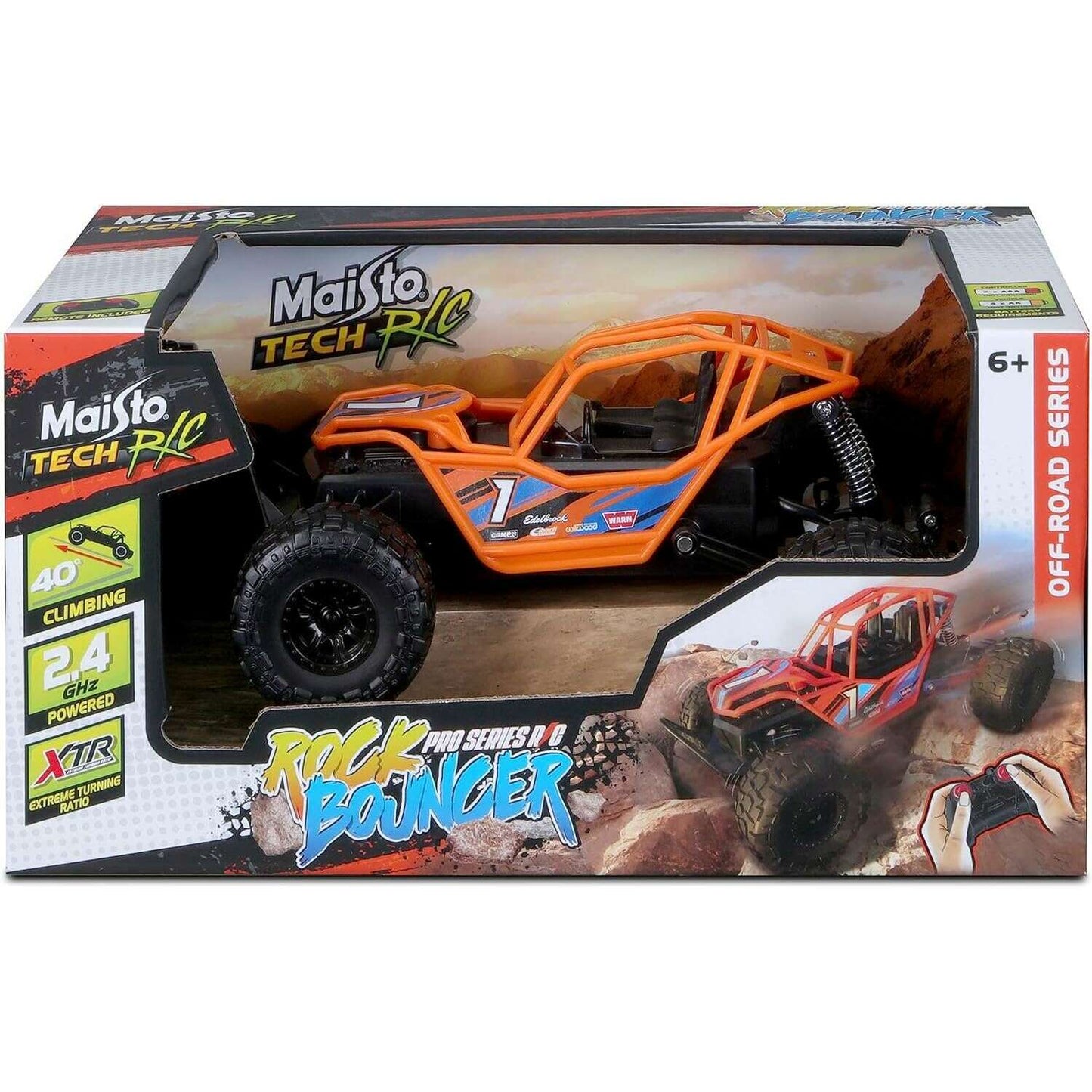 Toys N Tuck:Maisto Tech R/C - Rock Bouncer Pro Series R/C,Maisto Tech