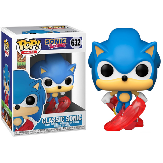 Toys N Tuck:Pop! Vinyl - Sonic The Hedgehog - Classic Sonic 632,Sonic The Hedgehog