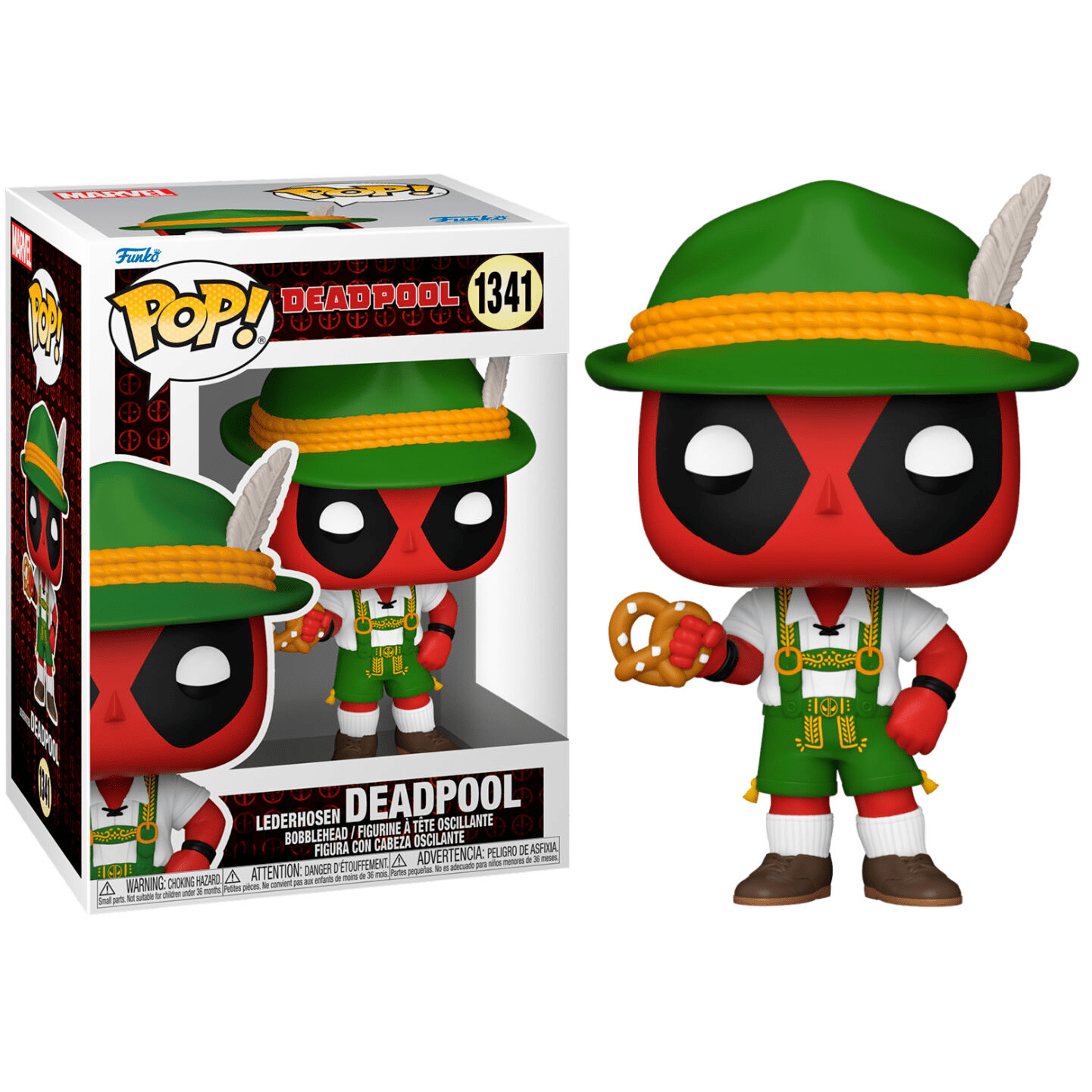 Toys N Tuck:Pop! Vinyl - Deadpool - Lederhosen Deadpool 1341,Marvel