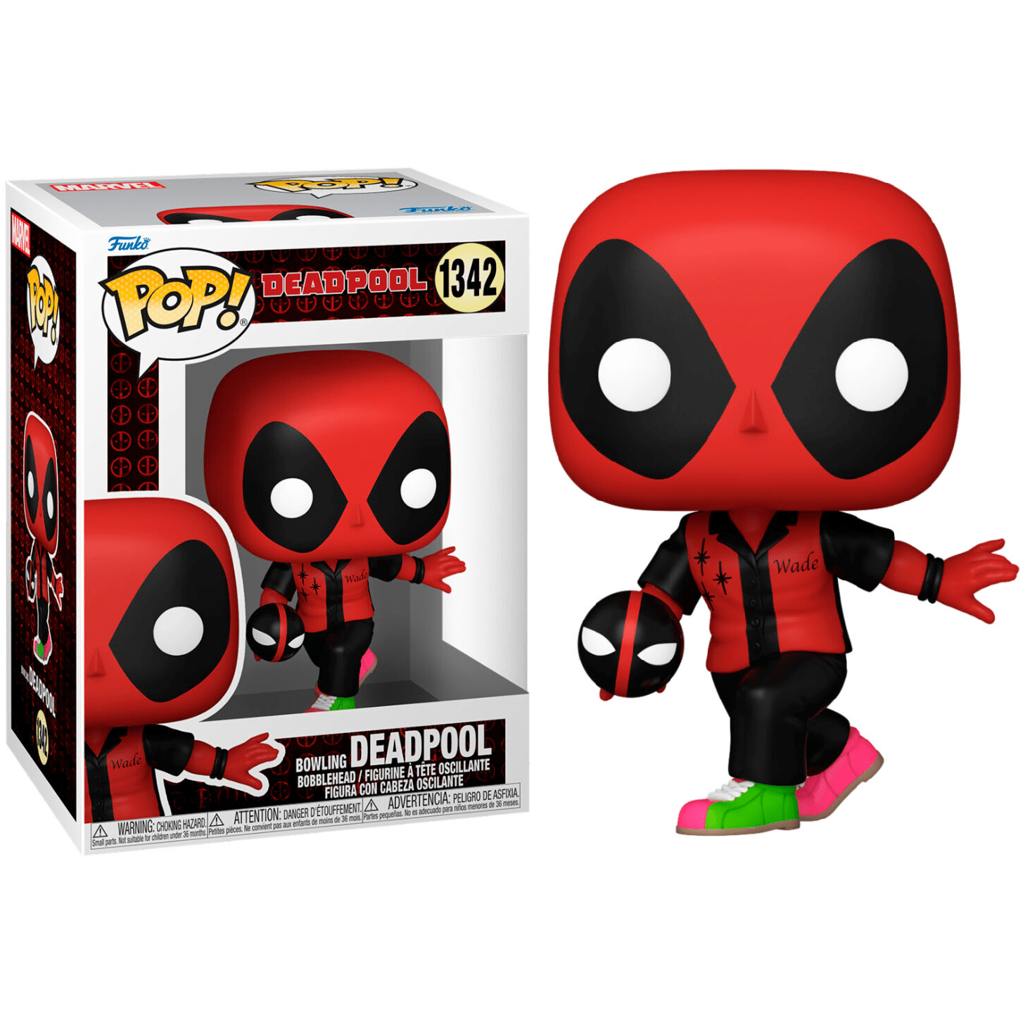 Toys N Tuck:Pop! Vinyl - Deadpool - Bowling Deadpool 1342,Marvel