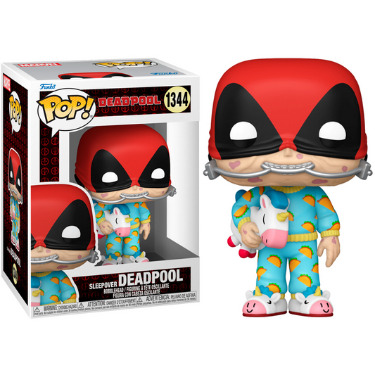 Toys N Tuck:Pop! Vinyl - Deadpool - Sleepover Deadpool 1344,Marvel