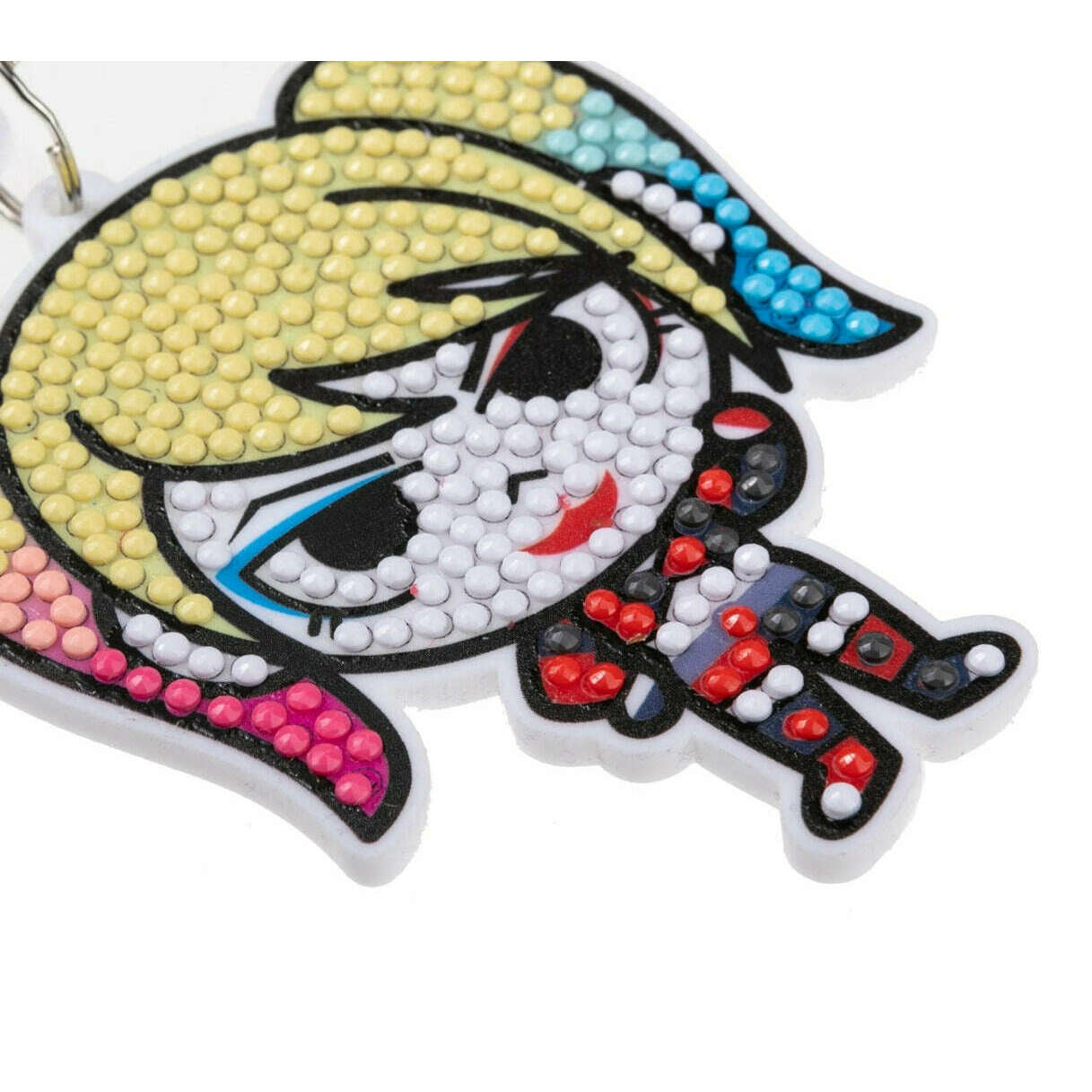 Toys N Tuck:Crystal Art Bag Charms DC - Harley Quinn,DC