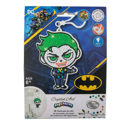 Toys N Tuck:Crystal Art Bag Charms DC - The Joker,DC