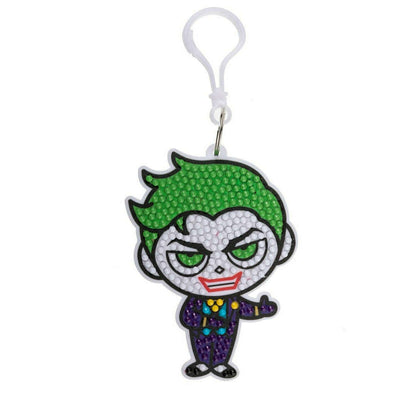 Toys N Tuck:Crystal Art Bag Charms DC - The Joker,DC