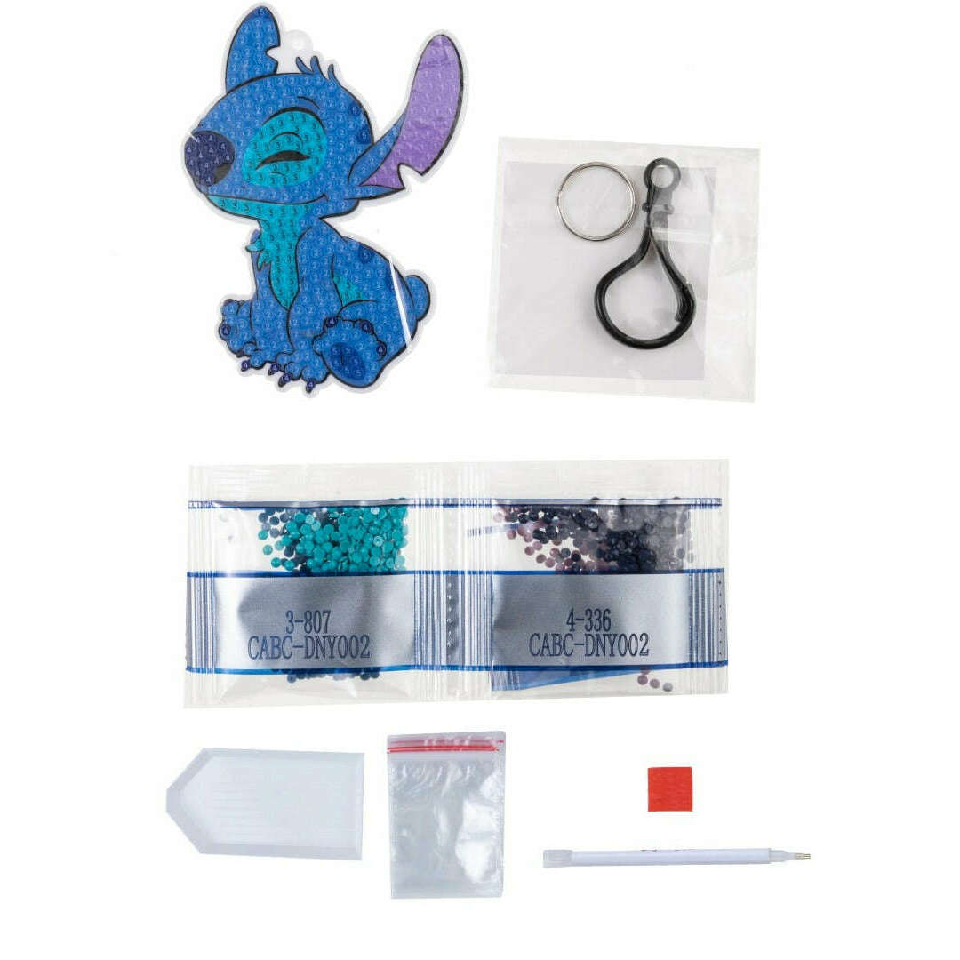 Toys N Tuck:Crystal Art Bag Charms Disney - Stitch,Disney