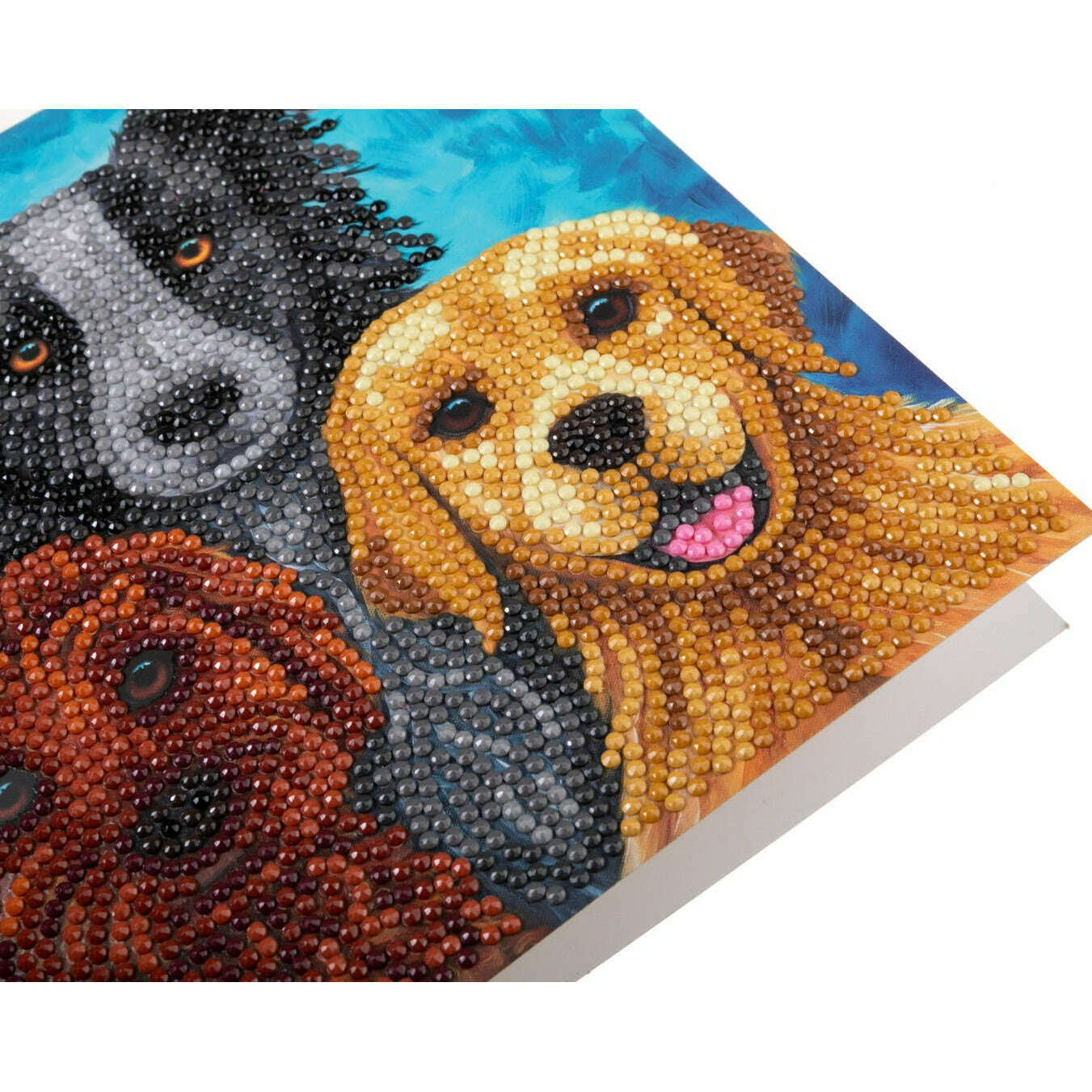 Toys N Tuck:Crystal Art Card Kit - Dog Portrait,Crystal Art