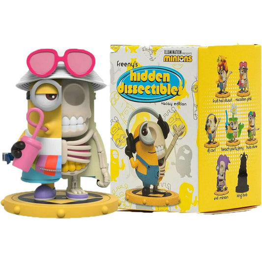 Toys N Tuck:Mighty Jaxx Freeny's Hidden Dissectibles Minions Vac Edition Blind Box,Minions