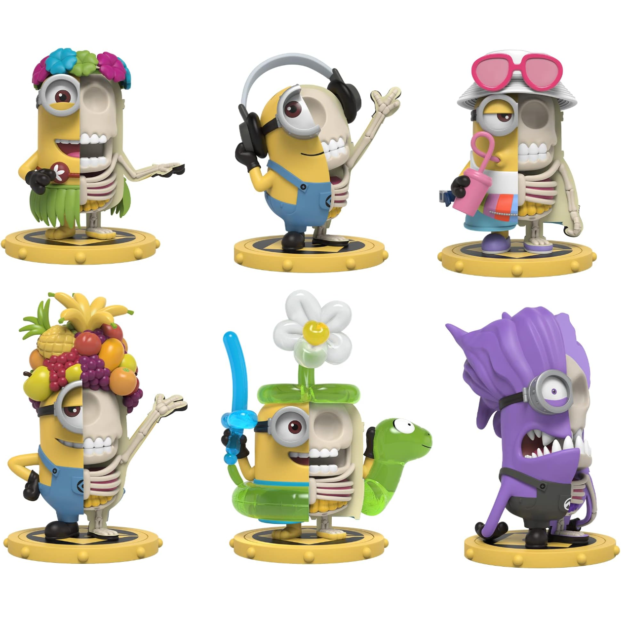 Toys N Tuck:Mighty Jaxx Freeny's Hidden Dissectibles Minions Vac Edition Blind Box,Minions