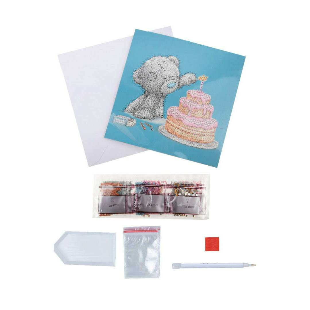 Toys N Tuck:Crystal Art Card Kit Me to You - Happy Birthday,Me To You