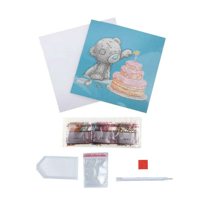 Toys N Tuck:Crystal Art Card Kit Me to You - Happy Birthday,Me To You