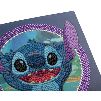 Toys N Tuck:Crystal Art Disney Card Kit - Stitch,Disney