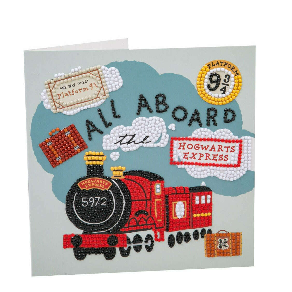 Toys N Tuck:Crystal Art Harry Potter Card Kit - Hogwarts Express,Harry Potter