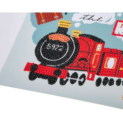 Toys N Tuck:Crystal Art Harry Potter Card Kit - Hogwarts Express,Harry Potter