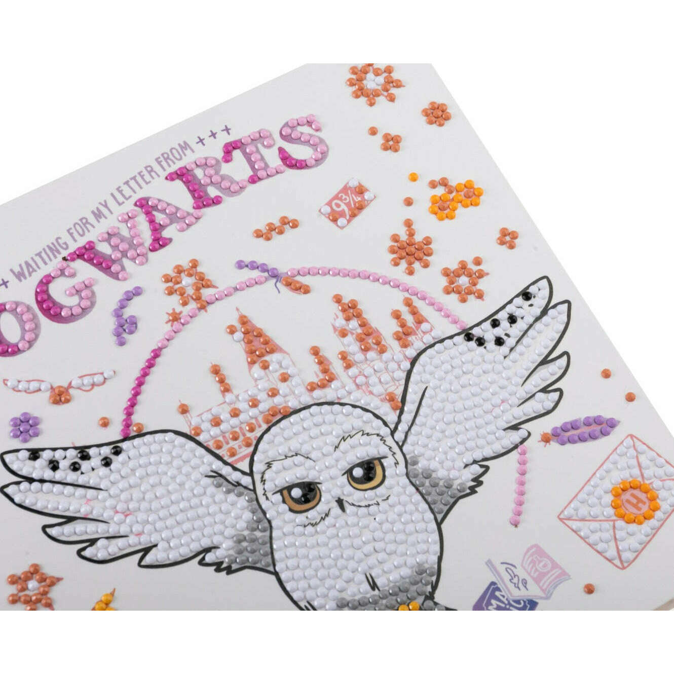 Toys N Tuck:Crystal Art Harry Potter Card Kit - Hedwig,Harry Potter