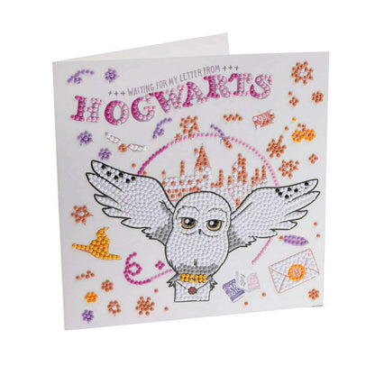 Toys N Tuck:Crystal Art Harry Potter Card Kit - Hedwig,Harry Potter