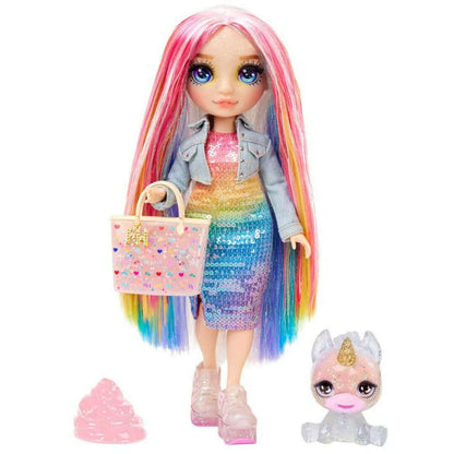 Toys N Tuck:Rainbow High Amaya Raine with Sparkle Slime & Pet,Rainbow High