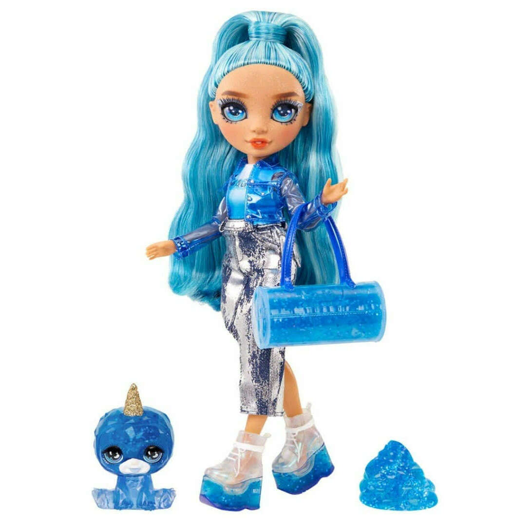 Toys N Tuck:Rainbow High Skyler Bradshaw with Sparkle Slime & Pet,Rainbow High