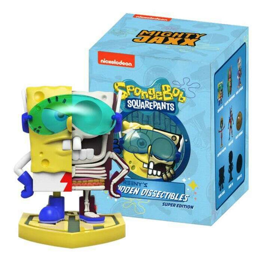 Toys N Tuck:Mighty Jaxx Freeny's Hidden Dissectibles Spongebob Squarepants Super Edition Blind Box,SpongeBob SquarePants