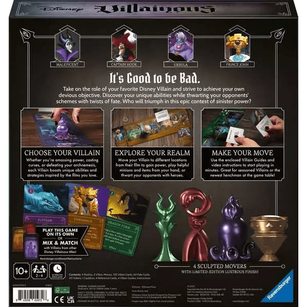 Toys N Tuck:Disney Villainous Introduction To Evil,Disney