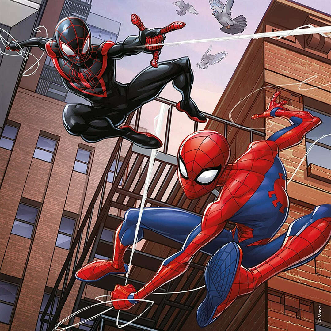 Toys N Tuck:Ravensburger 3 x 49pc Puzzles Marvel Spider-man,Marvel