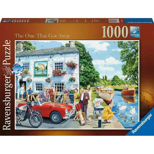 Toys N Tuck:Ravensburger 1000pc Puzzle The One That Got Away!,Ravensburger