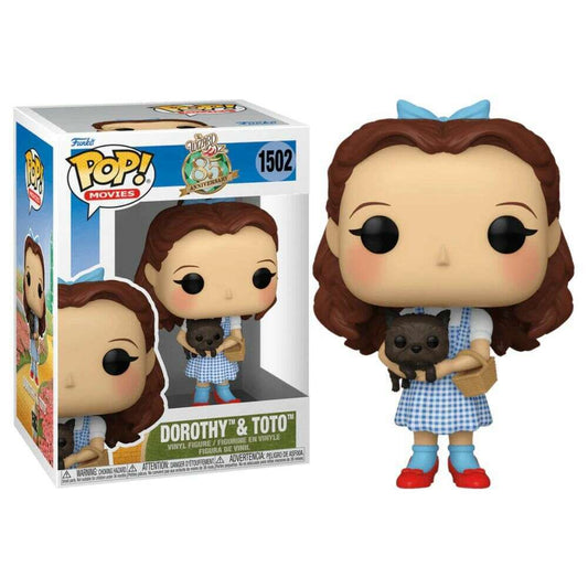 Toys N Tuck:Pop! Vinyl - The Wizard of Oz 85th Anniversary - Dorothy & Toto 1502,The Wizard of Oz