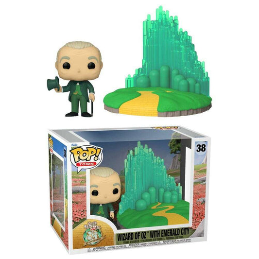 Toys N Tuck:Pop! Vinyl - The Wizard of Oz 85th Anniversary - Wizard of Oz with Emerald City 38,The Wizard of Oz