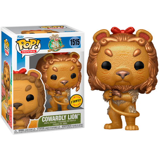 Toys N Tuck:Pop! Vinyl - The Wizard of Oz 85th Anniversary - Cowardly Lion 1515 Chase,The Wizard of Oz