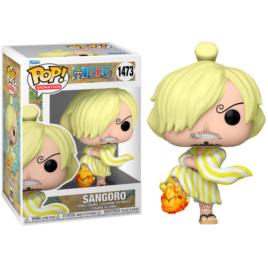 Toys N Tuck:Pop! Vinyl - One Piece - Sangoro 1473,One Piece