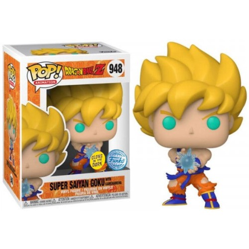 Toys N Tuck:Pop! Vinyl - Dragonball Z - Super Saiyan Goku With Kamehameha 948,Dragonball