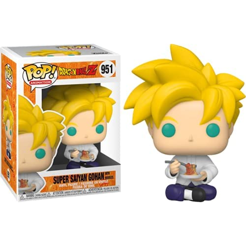 Toys N Tuck:Pop! Vinyl - Dragonball Z - Super Saiyan Gohan With Noodles 951,Dragonball