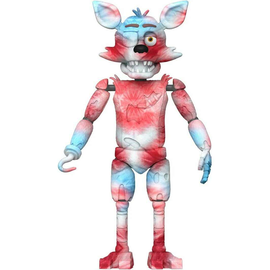 Toys N Tuck:Five Nights At Freddy's Action Figure - Tie-Dye Foxy,Five Nights At Freddy's